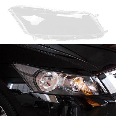 Car Headlight Shell Lamp Shade Transparent Lens Cover Headlight Cover for Accord 2008-2013