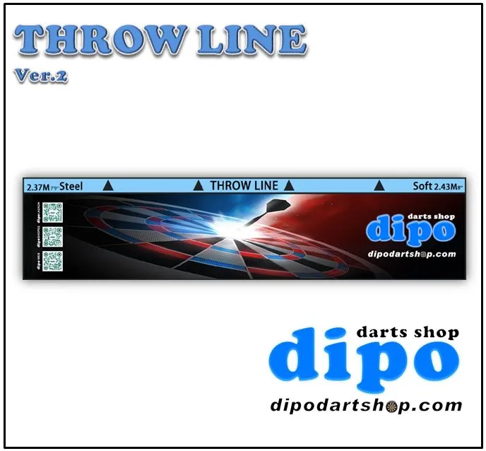 DiPO Darts Accessories Oche Throw Line Sticker Lazada