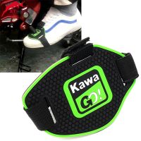 ♝สำหรับ KAWASAKI Z400 Z900 Z800 Z1000 Z650 Z300 ZX10R ZX6R ER6N ที่ป้องกันรองเท้าบูทแว่นตาสำหรับจักรยานยนต์วิบากชิฟเตอร์นินจา650