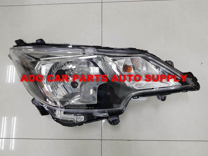 For 21-24 Mitsubishi Mirage G4 BE ES LE Halogen Headlights Lamp Black W