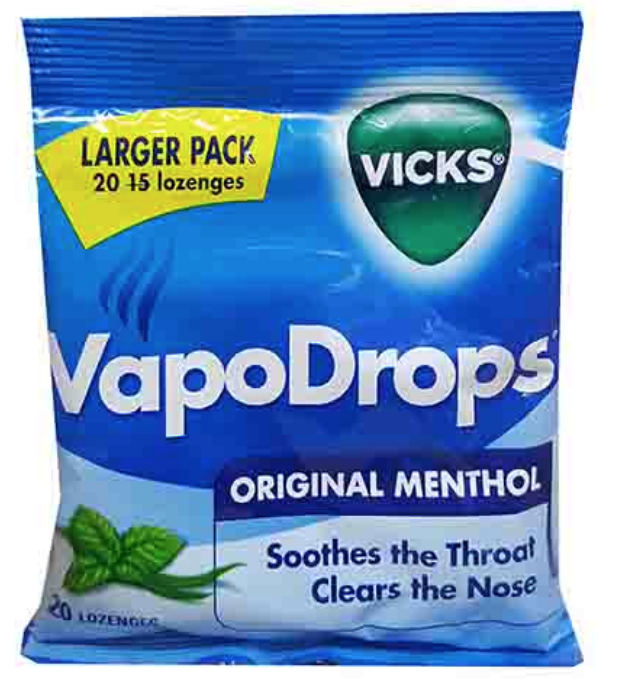 Vicks Vapodrops Lozenges - Original Menthol | Lazada Singapore