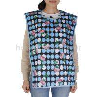 1 piece Waterproof Adult Mealtime Bib Clothes Protector Disability Aid Apron - 75 x 47cm Aprons