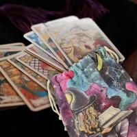 Tarot Card Storage กระเป๋านวนิยายคริสตัลกระเป๋าถือคริสตัลเครื่องประดับกระเป๋าลูกเต๋าผ้า Drawstring กระเป๋าสำหรับ Tarot Decks ลูกเต๋า Rune