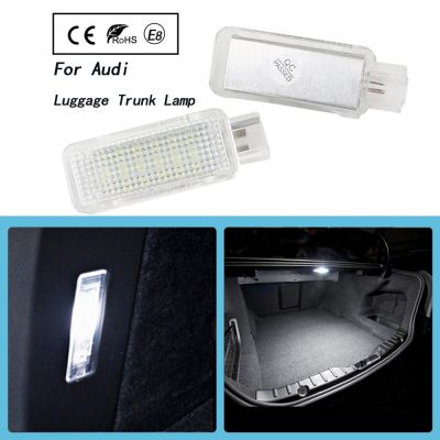 LED Luggage Trunk Lamp For Audi A3 8P A4 B6 A6 C6 Canbus Error Free Interior Dome Light PC Waterproof 6000K Car Interior Light Bulbs  LEDs HIDs