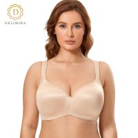 【jw】❦❍☊  Delimira Womens Balconette Size Seamless Push Up Underwire Lightly Padded Coverage