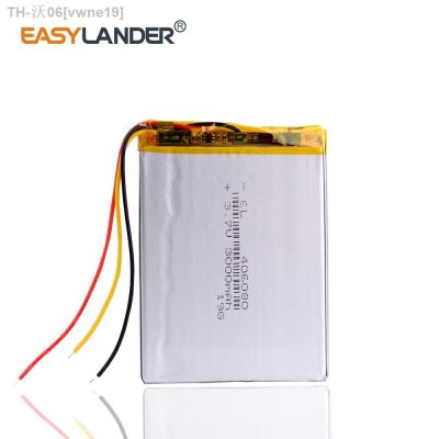Replacement 3 line 406080 3.7V 3000MAH Lithium polymer battery for onyx book darwin 3 readers books e-book [ Hot sell ] vwne19