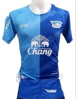 เสื้อฟุตบอลกีฬาผู้ใหญ่ ทีมสโมสรชลบุรีเอฟซี (Chonburi F.C.) (ทีมเย้า/เยือน) ฤดูกาล 2022/2023 ปีล่าสุด ราคาถูก