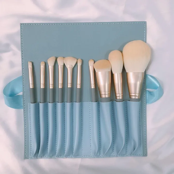 high-end-original-10pcs-makeup-brush-set-full-set-super-soft-professional-eyeshadow-highlight-cangzhou-genuine-student-fair-price-storage-bag