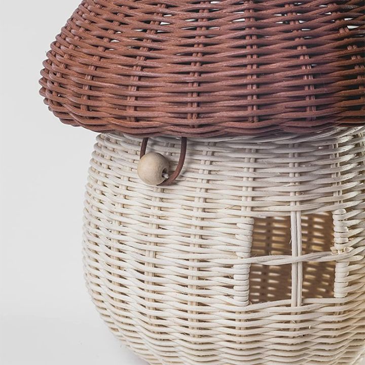 mushroom-wicker-storage-basket-mushroom-basket-with-lid-rattan-mushroom-decor-cottagecore-boho-decor-day-gift