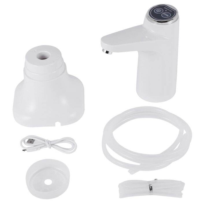 Electric Water Bottle Pump with Base USB Water Dispenser Portable