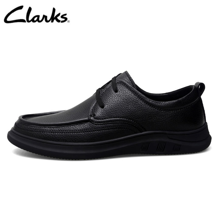 clarks-รองเท้าหนังแท้-cambro-lace-casual