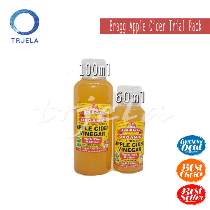Bragg Organic Apple Cider Vinegar 100ml Lazada PH