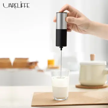 Milk Frother Handheld Cappuccino Maker Coffee Foamer Egg Beater USB  Rechargeable Food Chocolate Stirrer Kitchen Whisk Tools