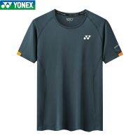 ใหม่ญี่ปุ่น2022ของแท้ Yonex แห้งเร็วย์แบดมินตันกีฬาผู้ชายออกกำลังกายที่เดินทางมาพักผ่อนเสื้อผ้าผ้าไหมน้ำแข็งการดูดซึมความชื้นเหงื่อหญิงเสื้อยืดที่มีแขนสั้น