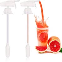 Suction Pump Electric Durable Orange Juice Milk Water Dispenser Drinking Fountain Press Automatic Pipette Drink Dispenser Straw