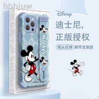 1x สายรัดข้อมือ Apple 8Plus Disney 6S 14 Lambskin X Diamond Grid 12 Mickey iPhone 13เคสโทรศัพท์มือถือ