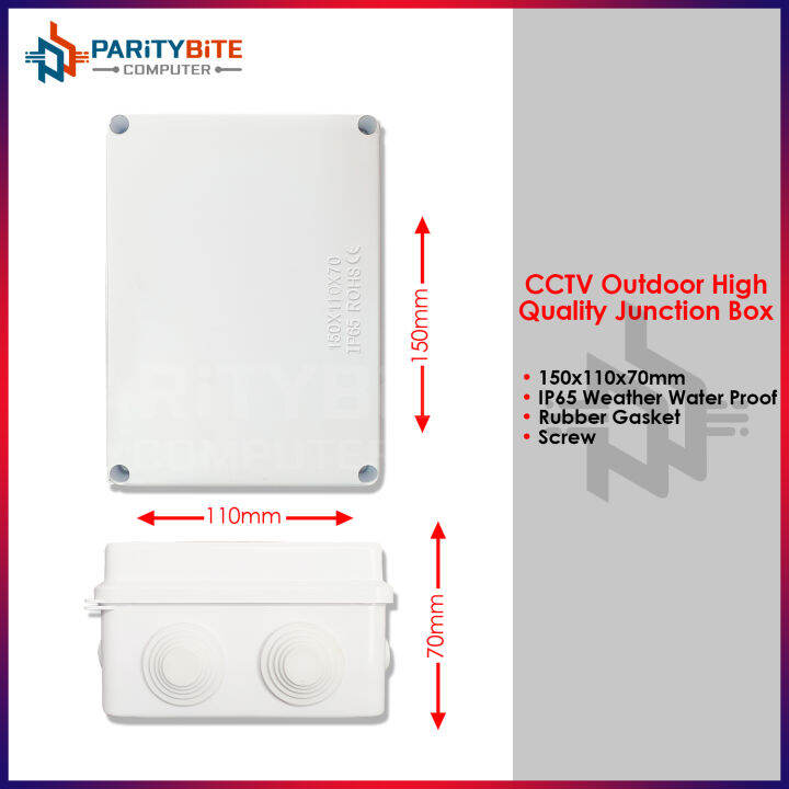 thumbnail image 2 of Sparpak Exterior Waterproof Junction Box - Square & Round, Electric, Lighting, CCTV - UK Made 2 of 5