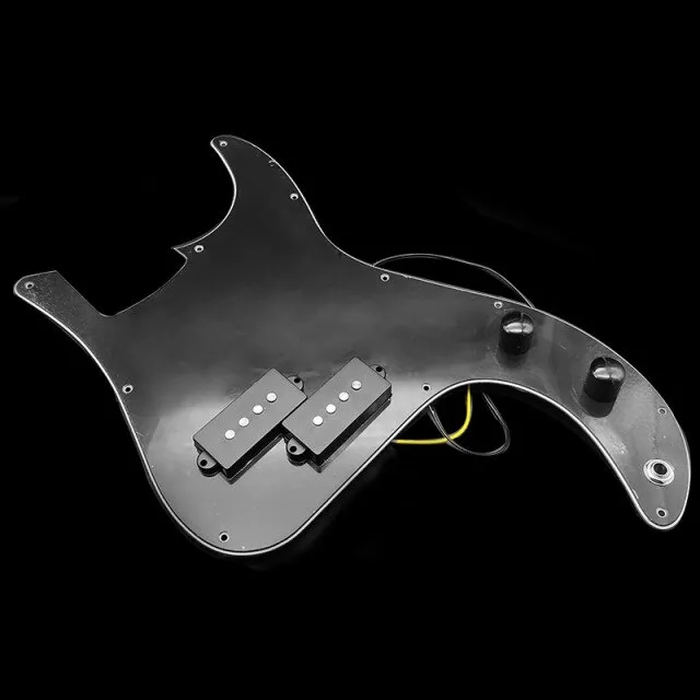P Bass Prewired Loaded Pickguard Pickup For Precision Bass Guitar 3 Ply