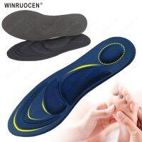 [Fashion goods060]Winruogen 4D Arch Support Massage Plantar Fasciitis Memory Foam Orthopedic Insoles สำหรับรองเท้าผู้หญิงผู้ชาย Flat FeetPad