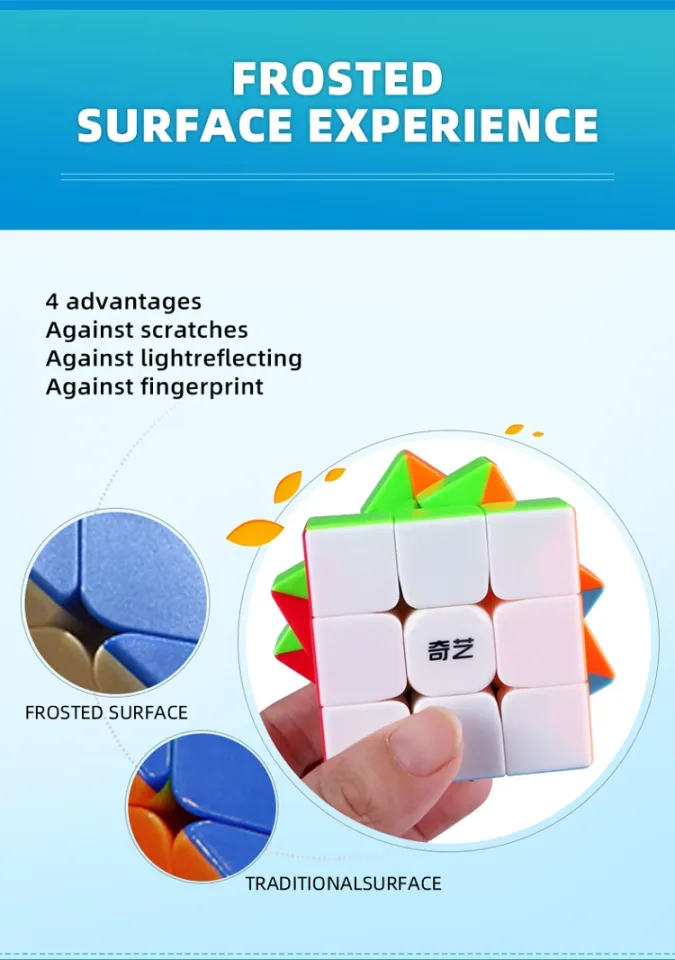 Qiyi Neon Edition Magic Cube Qidi 2x2 Warriors 3x3 Speed Cube Maple Leaves  lvy Education Toy for Children Cubo Magico Puzzle Toy