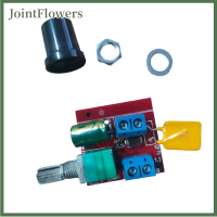 JointFlowers 5A ขนาดเล็ก90W PWM DC โมดูลควบคุมความเร็วมอเตอร์ DC-DC 5V-35V สวิตช์ควบคุมควบคุมควบคุมควบคุมการทำงานของมอเตอร์สวิตช์หรี่ไฟ LED