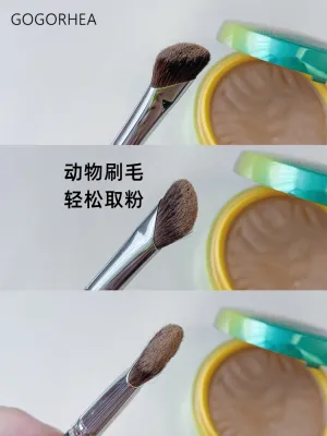 High-end Original RHEA Sickle Nose Shadow Brush Yamane Nose Smudge Brush Pony Hair Inclined Head Contouring Shadow Brush Makeup Brush Shadow