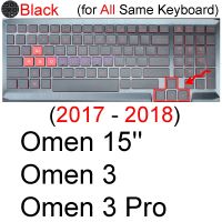 แผ่นครอบแป้นพิมพ์สำหรับ HP Omen 15 16 15T 15z 16T 16z 7 6 Air 5 Pro 4 3 2ตัวป้องกันการเล่นเกมเคสผิวซิลิโคนอุปกรณ์เสริม2020 15-En