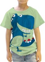 Little Boys Tops Size 5 Clothes Dinosaur Kids T-Shirt Girls Animal Cartoon Tee Boys Tops Toddler Baby Boys Tops Short Shirt