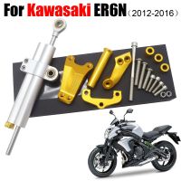 For KAWASAKI ER-6N ER6N ER 6N 2012-2016 Motorcycle Aluminium Steering Stabilizer Damper Mounting Bracket Kit