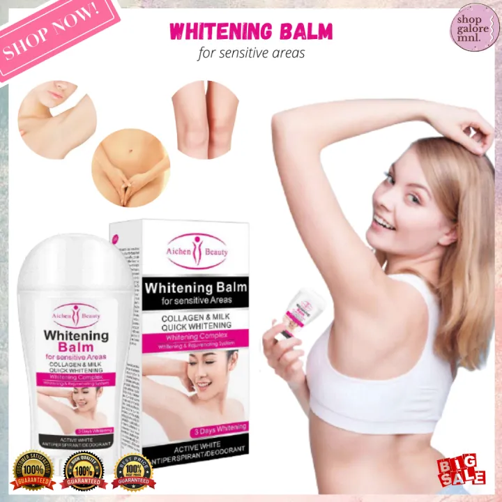 [ AICHUN BEAUTY ] Whitening Balm Korean Alum Deodorant Stick Crystal