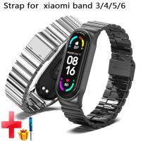 Xiaomi Mi Band 6 Bracelet Stainless Steel Stainless Steel Strap Xiaomi Mi Band 4 - Watchbands - Aliexpress