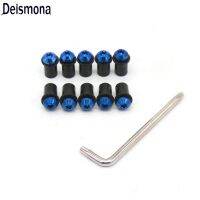 10PCS For BMW C650GT C600 F800GT F800ST F800GS F700GS K1600GT K1300GT K1300S fairing windshield screw bolt kit