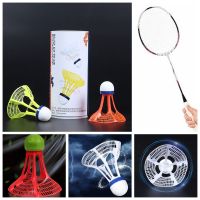 3PCS Nylon Stable Sport Supplies Outdoor Shuttlecock Ball Windproof Badminton Wind Resistance Training Accessoires