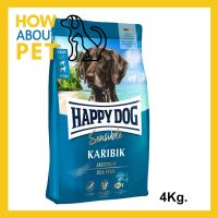 อาหารสุนัข Happy Dog Sensible Karibik Grain-Free อาหารสุนัขโต เนื้อปลาทะเลน้ำลึกและมันฝรั่ง 4กก. (1ถุง) Happy Dog Sensible Karibik Grain-Free Dog Food with Sea Fish for Gourmet Dogs with Food Sensiti