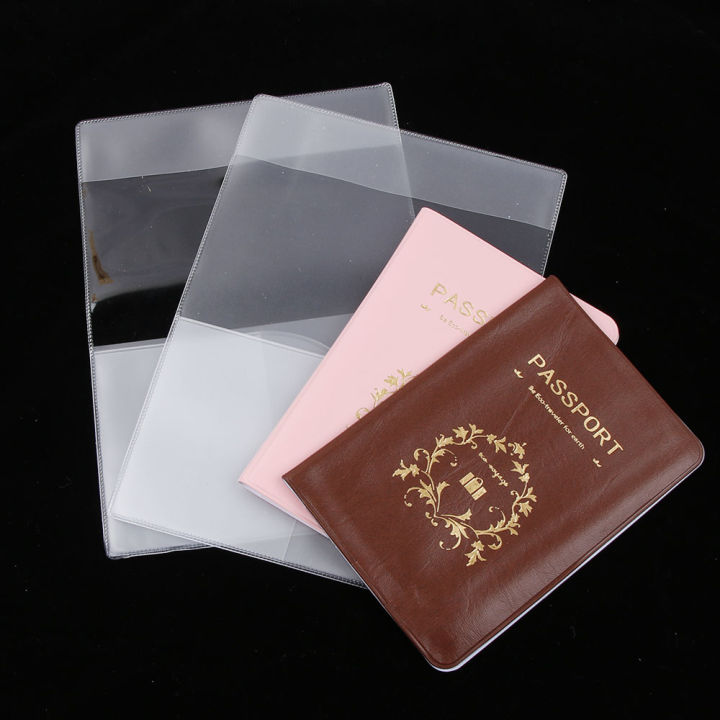 best-travel-skin-pvc-simple-utility-holder-passport-cover-id-card-protector