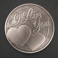 【CC】♟  Antique Imitation Badge I You Than Can Say Coins Commemorative Coin