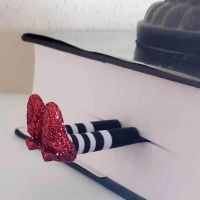 Wicked Witch Bookmark Resin Witch Bookmark Legs Handmade Gifts For Book Lovers Stationery Office School Supplies