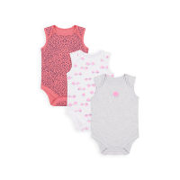 ชุดบอดี้สูทเด็กทารก Mothercare apple of your eye bodysuits - 3 pack YD275