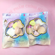 Mút trang điểm Makeup Set 10 bông mút trang điểm Mềm mịn phù hợp dặm phấn
