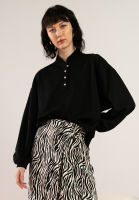 Lubna - Oversized Waffle Knit Top