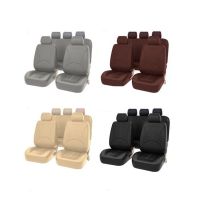 The new universal car safety seat cushion luxury PU leather car seat cover can be used in most car seats Waterproof car interior