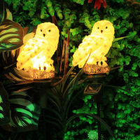 Solar owl ground lamp LED solar owl lamp outdoor garden decorative lampCHN-Q