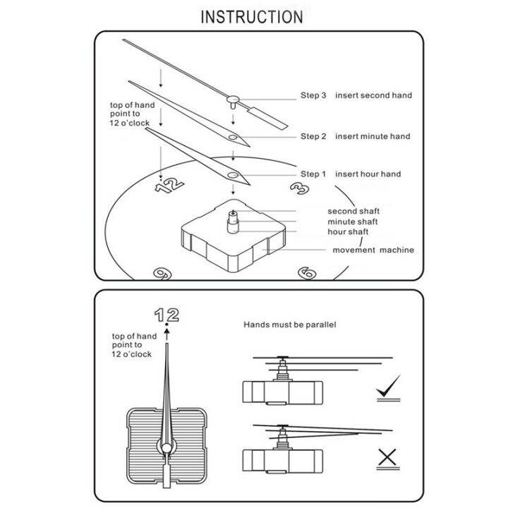 diy-quartz-pendulum-clock-mechanism-movement-wall-clock-motor-repair-parts-replacement-home-quartz-clockwork-tools