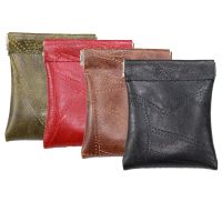 Faux Sheepskin Patchwork Leather Squeeze Wallet Coin Purse Women Men Short Small Bag Money Change Key Card Holder Kid Party Gift Wallets