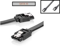 SATA 3.0 6 กิกะไบต์/วินาทีสาย SATA III และ SATA แบนข้อมูลสายไฟสำหรับ HDD SSD