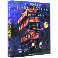 Original English Harry Potter and prisoner of Azkaban hardcover illustrated Harry Potter