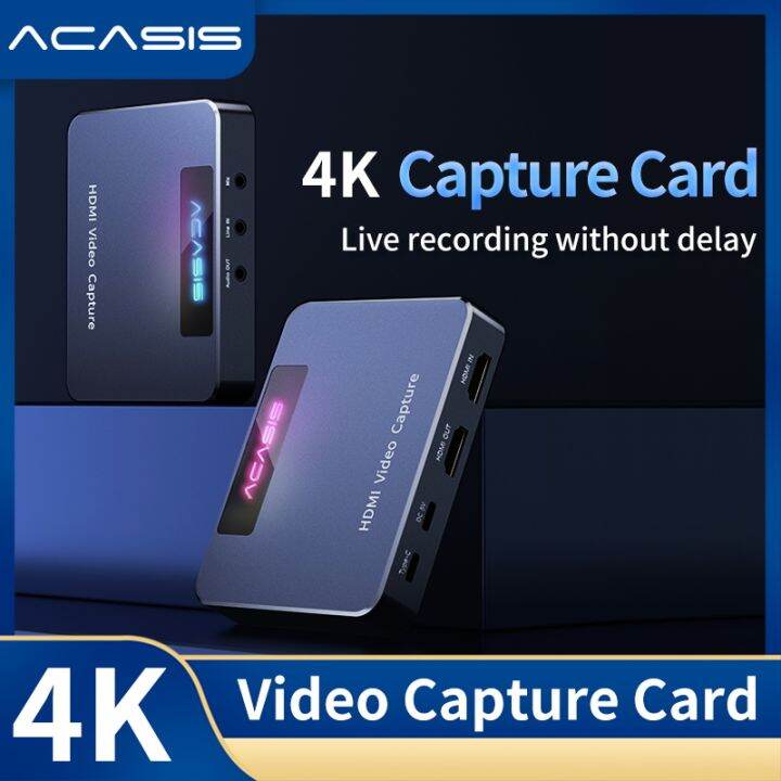 Hdmi capture hot sale card 4k