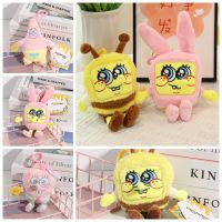 LIAND ปลาดาวแพททริก SpongeBob Doll จี้ตุ๊กตา SpongeBob Bee SpongeBob พวงกุญแจห้อยกระเป๋าของขวัญเด็กอ่อน