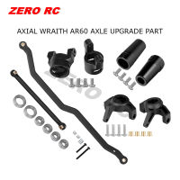 110 RC AXIAL WRAITH AR60เพลาอัพเกรดชิ้นส่วนอลูมิเนียมด้านหน้าพวงมาลัย Link Knuckle C-Hub ด้านหลังเพลาล็อคแบริ่ง