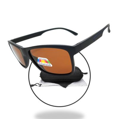 CheappyShop แว่นยิงปลา แว่นตาตัดแสงสะท้อน แว่นโพลาไรซ์ น้ำหนักเบา กรอบแว่นเรียบๆ กระชับใบหน้า รุ่น 756HA